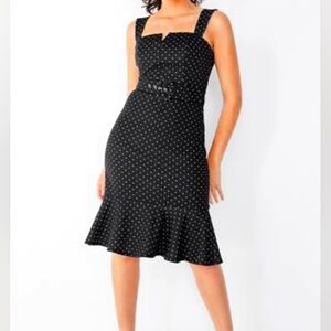 Premier Amour Polka Dot dress